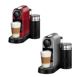 Krups XN7615.19 Nespresso Citiz & Milk Kaffeekapselmaschine (1260 Watt, Wassertankkapazität: 1l, Pumpendruck: 19 Bar) Rot -Kaffeegetränkeladen 00987565636c348d9830c2f86877e1f7