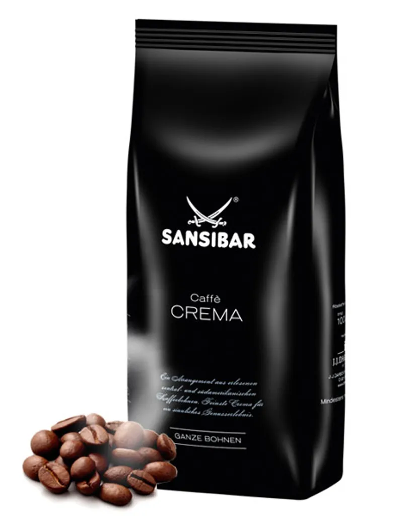 Kaffee CAFFÈ CREMA Von Sansibar, 1000g Bohnen 3 Kaffee CAFFÈ CREMA Von Sansibar, 1000g Bohnen
