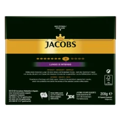 JACOBS Kapseln Lungo Intenso 5 X 40 Nespresso®* Kompatible Kaffeekapseln -Kaffeegetränkeladen 0409e7e96088af679bc48d1ca990c4c5