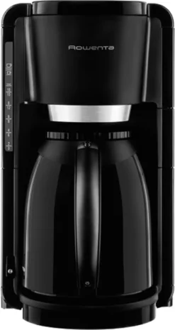 Rowenta CT3808 Thermo-Kaffeemaschine Adagio Schwarz -Kaffeegetränkeladen 042cc2d34d6e85ca0e454f0841215fdd