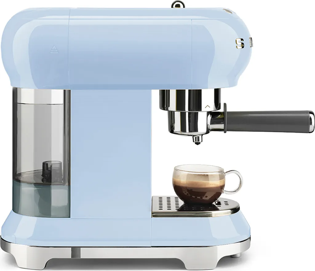 SMEG Espresso Kaffeemaschine Pastell Blau ECF01PBE 7 SMEG Espresso Kaffeemaschine Pastell Blau ECF01PBE – Bild 5