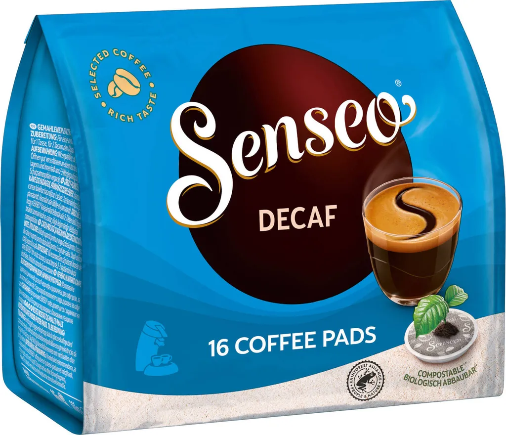 SENSEO Pads Decaf Senseopads 160 Getränke Entkoffeiniert 5 SENSEO Pads Decaf Senseopads 160 Getränke Entkoffeiniert – Bild 3