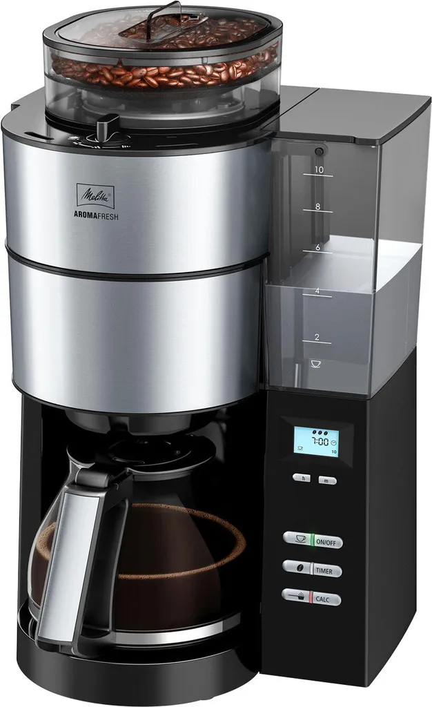 MELITTA 1021-02 Aroma Fresh Kaffeeautomat Mit Timer Und Mahlwerk Schwarz, Farbe:Schwarz 16 MELITTA 1021-02 Aroma Fresh Kaffeeautomat Mit Timer Und Mahlwerk Schwarz, Farbe:Schwarz – Bild 14