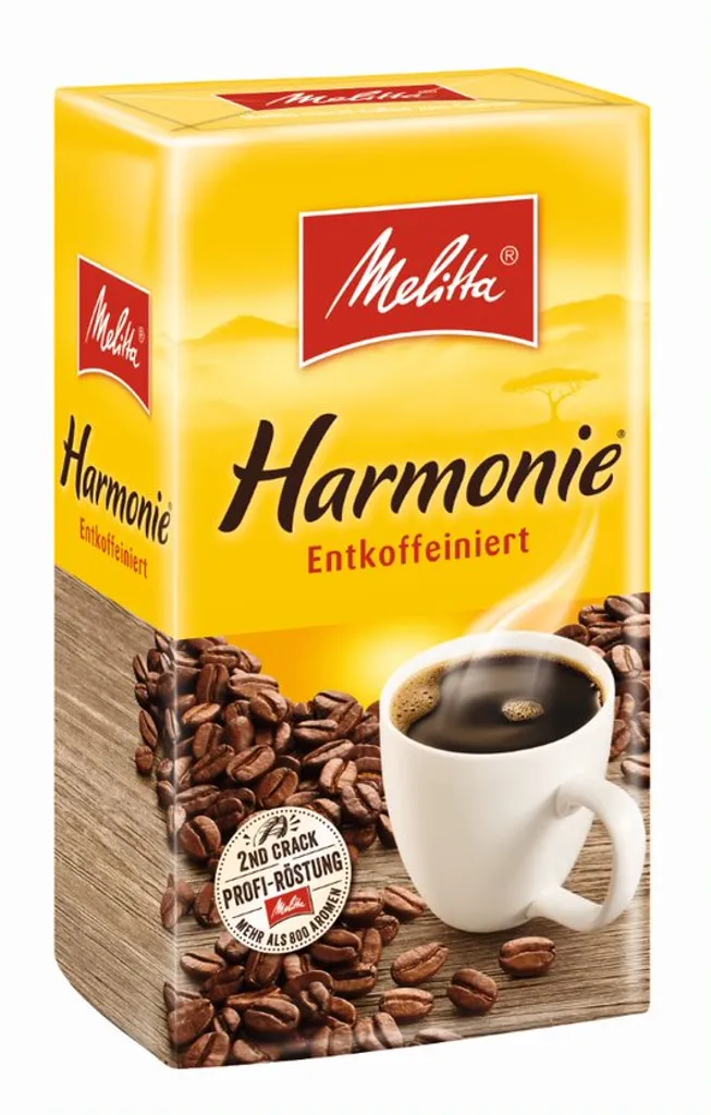 MELITTA Filterkaffee Harmonie Entkoffeiniert Gemahlener Röstkaffee 12x500g Sanft 6 MELITTA Filterkaffee Harmonie Entkoffeiniert Gemahlener Röstkaffee 12x500g Sanft – Bild 4