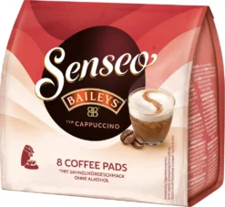 SENSEO Cappuccino Baileys Pads Sahnelikörgeschmack 10er Pack - 10 X 8 Getränke 13 SENSEO Cappuccino Baileys Pads Sahnelikörgeschmack 10er Pack - 10 X 8 Getränke -Kaffeegetränkeladen 06c701d83e6857c37043f51b47847e62