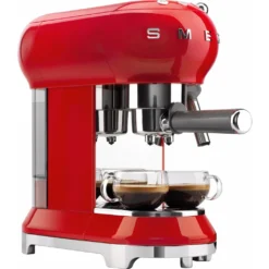 SMEG Espresso Kaffeemaschine Rot ECF01RDEU -Kaffeegetränkeladen 071b8939d1589d512e4677930109a1e3