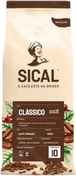 Röstkaffee, Ganze Bohne - Café Sical Classico 1Kg - Portugal