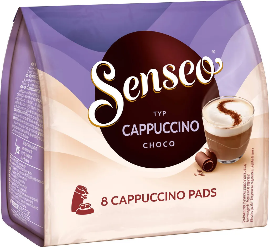 SENSEO Typ Cappuccino Choco Pads 10er Pack - 10 X 8 Getränke 5 SENSEO Typ Cappuccino Choco Pads 10er Pack - 10 X 8 Getränke – Bild 3