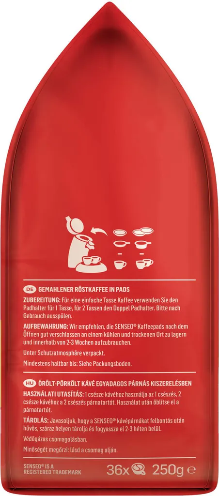 SENSEO Pads Classic UTZ 10 X 36 Getränke Pads Vorratspackung 9 SENSEO Pads Classic UTZ 10 X 36 Getränke Pads Vorratspackung – Bild 7
