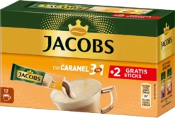 JACOBS Löskaffee 3in1 Typ Caramel Löslicher Kaffee 12 X 10+2 Getränke Sticks 11 JACOBS Löskaffee 3in1 Typ Caramel Löslicher Kaffee 12 X 10+2 Getränke Sticks -Kaffeegetränkeladen 0930c55e0afdad33179d9ec8926fa330