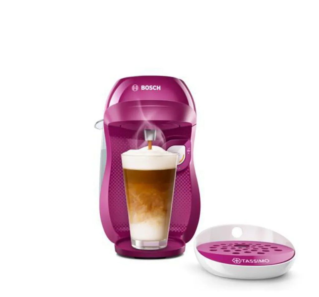 Bosch TASSIMO HAPPY Wild Purple +20 € Gutschein 1400 Watt 0,7 Liter Wassertank 22 Bosch TASSIMO HAPPY Wild Purple +20 € Gutschein 1400 Watt 0,7 Liter Wassertank – Bild 20