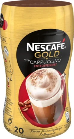 Nescafé® Nescafé Gold Typ Cappuccino Entkoffeiniert | 250g Dose 18 Nescafé® Nescafé Gold Typ Cappuccino Entkoffeiniert | 250g Dose -Kaffeegetränkeladen 0b0f14d017a60c3ddbd7102ef87eca62