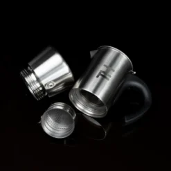 Thiru Espressokocher Induktion L Premium Mokkakanne Aus Edelstahl Inkl. Toolset (Silber, 4 Tassen (200ml)) -Kaffeegetränkeladen 0b65cb91cd9a5c8c27b2519e75db5c8f