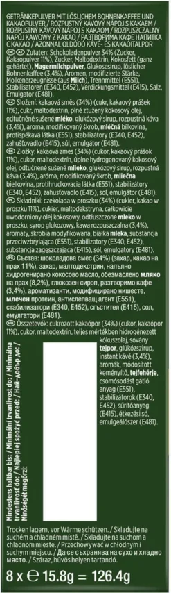 JACOBS Löskaffee Typ Cappuccino Milka* Geschmack 10 X 8 Sticks - 80 Getränke -Kaffeegetränkeladen 0b772f509ebafd05f15a8a3fe38703d1