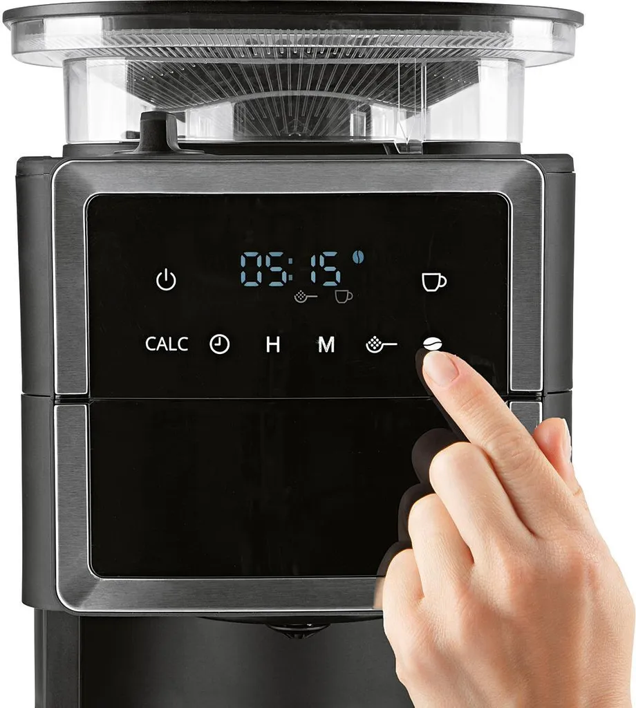 Kaffeemaschine Filterkaffeemaschine Edelstahl Thermoskanne Timer Mit Mahlwerk 16 Kaffeemaschine Filterkaffeemaschine Edelstahl Thermoskanne Timer Mit Mahlwerk – Bild 14