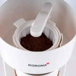 KORONA Kaffee To Go Kaffeemaschine Braun/Weiß Mit Becher 12 KORONA Kaffee To Go Kaffeemaschine Braun/Weiß Mit Becher -Kaffeegetränkeladen 0b82be6cea018b4239843dee11650454