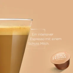 Nescafé® Nescafé Dolce Gusto Cortado Espresso Macchiato | 16 Portionen -Kaffeegetränkeladen 0bb96455bca6024254c735a9d524209b