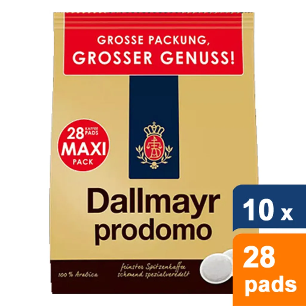 Dallmayr - Prodomo - 10x 28 Pads 3 Dallmayr - Prodomo - 10x 28 Pads