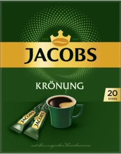 JACOBS Löskaffee Krönung 16 X 20 Sticks Löslicher Kaffee Instantkaffee 320 Getränke -Kaffeegetränkeladen 0c4bff971892decef32c952364e9d188