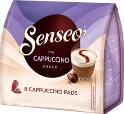 SENSEO Typ Cappuccino Choco Pads 10er Pack - 10 X 8 Getränke 13 SENSEO Typ Cappuccino Choco Pads 10er Pack - 10 X 8 Getränke -Kaffeegetränkeladen 0c631c6a30d3b3e24364091db9139ba9