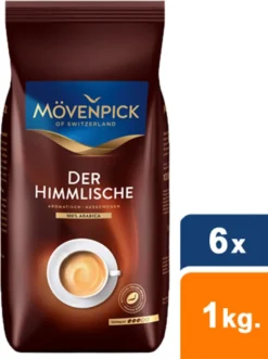 Kaffee-Sparpaket DER HIMMLISCHE Von Mövenpick, 6x1000g Bohnen -Kaffeegetränkeladen 0c762229d8335ac33e227fa13a4ec790