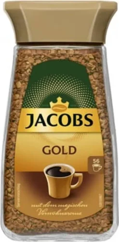 Jacobs Gold | Löslicher Kaffee | 200g-Glas -Kaffeegetränkeladen 0cb7996dc66f1ec062649291a833812b
