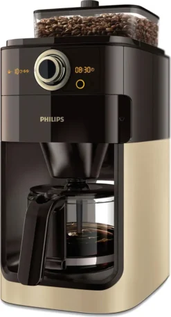 Philips HD7768/90 Grind & Brew Filter Kaffeemaschine, Mahlwerk, Timer, Champagner/schwarz 14 Philips HD7768/90 Grind & Brew Filter Kaffeemaschine, Mahlwerk, Timer, Champagner/schwarz -Kaffeegetränkeladen 0cf913b2a5062d2f7e8cc9e6e8dd0b05