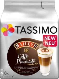TASSIMO Kapseln 2x Milk Range Vielfaltspakete 5 Sorten + Vivy 2 Schwarz Gratis -Kaffeegetränkeladen 0e45377f9e4221fee13b3d24e2b8c83a 1