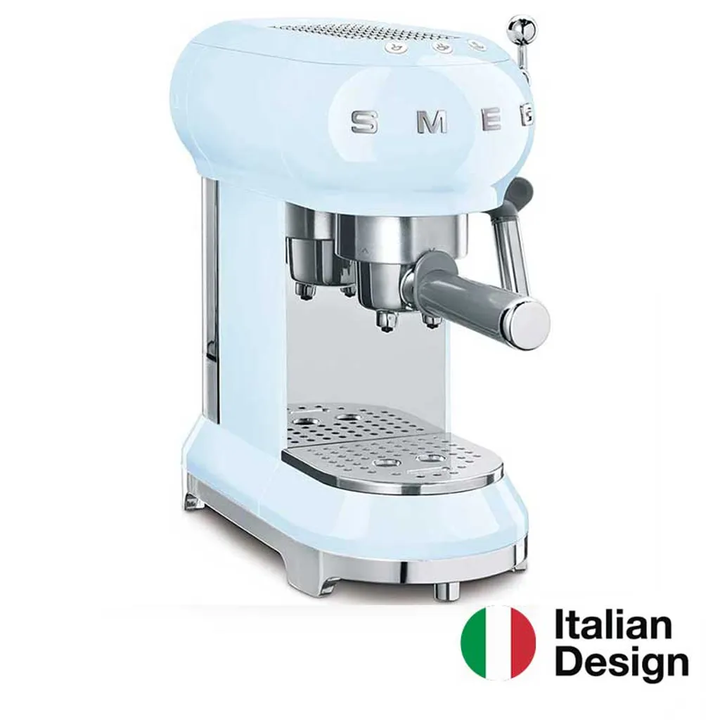 SMEG Espresso Kaffeemaschine Pastell Blau ECF01PBE 11 SMEG Espresso Kaffeemaschine Pastell Blau ECF01PBE – Bild 9