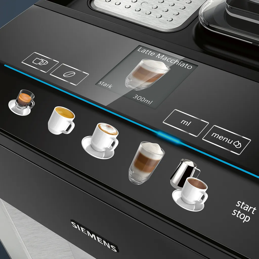 Siemens EQ.500 TQ507D03 Kaffeemaschinen - Edelstahl / Schwarz 9 Siemens EQ.500 TQ507D03 Kaffeemaschinen - Edelstahl / Schwarz – Bild 7