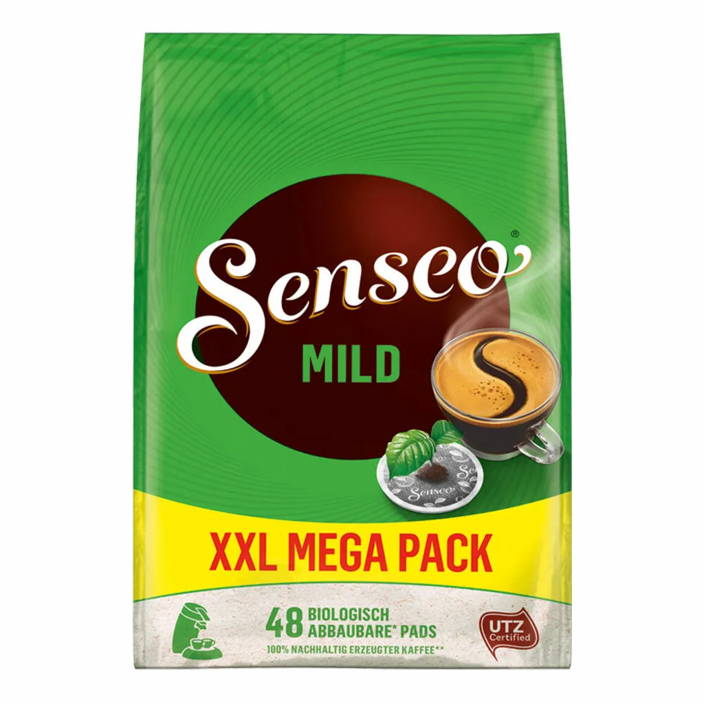SENSEO Kaffeepads Mild Senseopads 48 Getränke Pads XXL Vorratspackung Softpad 7 SENSEO Kaffeepads Mild Senseopads 48 Getränke Pads XXL Vorratspackung Softpad – Bild 5