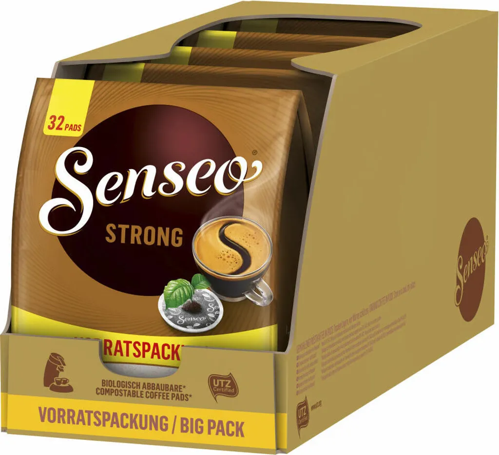 SENSEO Pads Strong Senseopads Stark 5 X 32 Getränke Vorteilspack 9 SENSEO Pads Strong Senseopads Stark 5 X 32 Getränke Vorteilspack – Bild 7