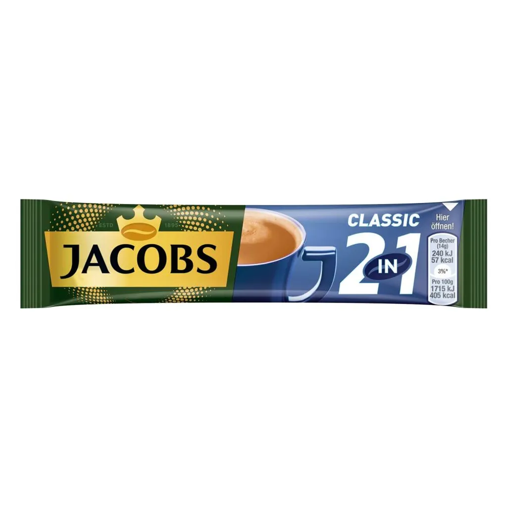 Jacobs Classic 2in1 Sticks | Löslicher Kaffee | 10 Portionen 13 Jacobs Classic 2in1 Sticks | Löslicher Kaffee | 10 Portionen – Bild 11