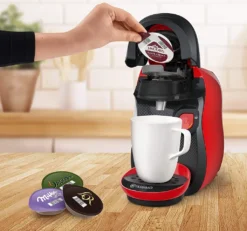 TASSIMO Kaffeekapselmaschine Happy TAS1003, Rot 33 TASSIMO Kaffeekapselmaschine Happy TAS1003, Rot -Kaffeegetränkeladen 124767024fedf87e3fc6559152957e4d