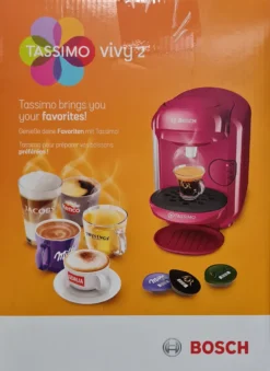 Bosch Tassimo Vivy2 Kapselmaschine TAS1401, Kompaktes Design, Vollautomatisch, Geeignet Für Alle Tassen - Pink 28 Bosch Tassimo Vivy2 Kapselmaschine TAS1401, Kompaktes Design, Vollautomatisch, Geeignet Für Alle Tassen - Pink -Kaffeegetränkeladen 1384010da8fdf2a4f34a8f2ab52db2c1
