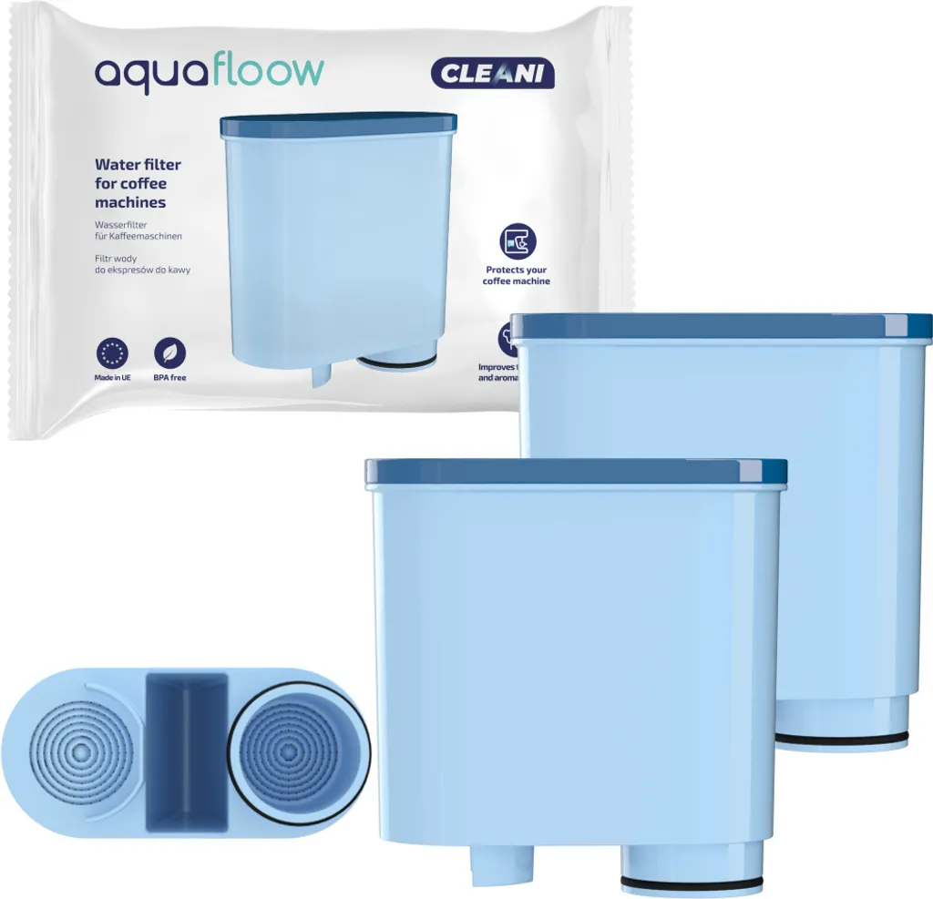 Set Für Philips/Saeco- 2x Aquafloow Wasserfilter, Philips CA6700/10 Entkalker, Reiniger, 2x Aquafloow Reinigungstabletten 10x2g 4 Set Für Philips/Saeco- 2x Aquafloow Wasserfilter, Philips CA6700/10 Entkalker, Reiniger, 2x Aquafloow Reinigungstabletten 10x2g – Bild 2