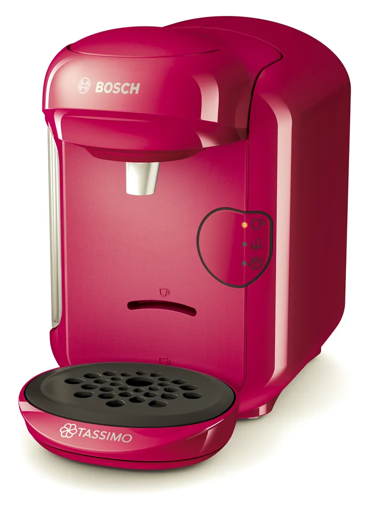 Bosch Tassimo Vivy2 Kapselmaschine TAS1401, Kompaktes Design, Vollautomatisch, Geeignet Für Alle Tassen - Pink 3 Bosch Tassimo Vivy2 Kapselmaschine TAS1401, Kompaktes Design, Vollautomatisch, Geeignet Für Alle Tassen - Pink