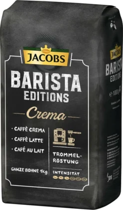 JACOBS Kaffeebohnen Barista Editions Crema 2x1 Kg Ganze Kaffee Bohnen Geröstet 12 JACOBS Kaffeebohnen Barista Editions Crema 2x1 Kg Ganze Kaffee Bohnen Geröstet -Kaffeegetränkeladen 1488a7c29b812f3f96b93ef7efbf39d2