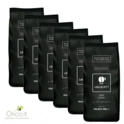 Kaffeebohnen Espresso Schwarz Lollo Caffè 1 Kg X 6 - Lollo Caffè -Kaffeegetränkeladen 14936ae56546d64a9d24f68c6bfaf624