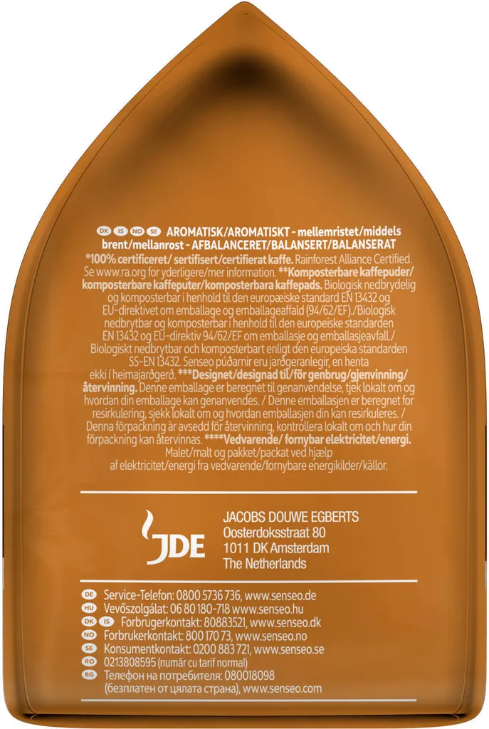 SENSEO Pads Caffè Crema Senseopads 80 Getränke Pads Softpads 9 SENSEO Pads Caffè Crema Senseopads 80 Getränke Pads Softpads – Bild 7