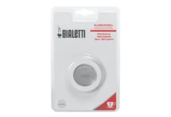 Bialetti 800002 Gummidichtung Und Filter 2T, Aluminium, Weiß -Kaffeegetränkeladen 1553e64594e83f185c783445df1421f3