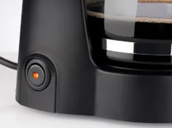KORONA Kaffeeautomat Glas 5 Tassen Schwarz -Kaffeegetränkeladen 1559e93b533b142dc5bd1215bfc99a14