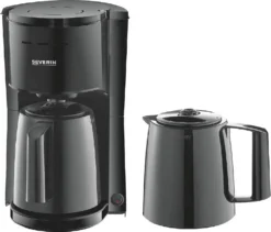 SEVERIN Kaffeemaschine KA 9252 Schwarz -Kaffeegetränkeladen 16ab18b42f2d394d5830819299a19daf