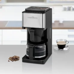 ProfiCook Kaffeeautomat Mit Mahlwerk PC-KA 1138 Edelstahl/schwarz Für 8-10 Tassen -Kaffeegetränkeladen 17cc96a6890a117646169b1ab2c672c3