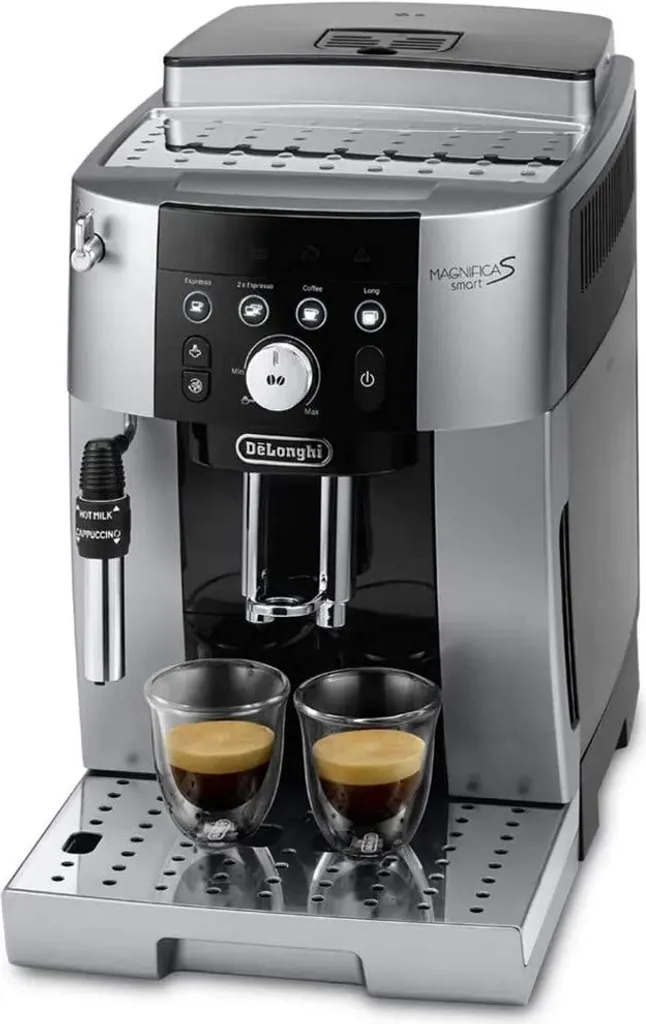 De'Longhi DeLonghi ECAM 250.23 SB Magnificia S Smart | Kaffee-Vollautomat | Silber-Schwarz 5 De'Longhi DeLonghi ECAM 250.23 SB Magnificia S Smart | Kaffee-Vollautomat | Silber-Schwarz – Bild 3