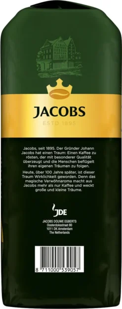 JACOBS Kaffeebohnen Expertenröstung Espresso 3 Kg Ganze Espressobohnen + 1 Jacobs Barista Becher + 1 Dose 13 JACOBS Kaffeebohnen Expertenröstung Espresso 3 Kg Ganze Espressobohnen + 1 Jacobs Barista Becher + 1 Dose -Kaffeegetränkeladen 182717db8bc5e65b5860e87278ec406e