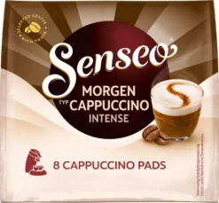 SENSEO Pads Typ Morgen Cappuccino Intense 10 X 8 Pads 80 Getränke 16 SENSEO Pads Typ Morgen Cappuccino Intense 10 X 8 Pads 80 Getränke -Kaffeegetränkeladen 1837684933632d81a8c0d998d2797351
