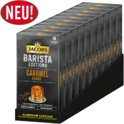 JACOBS Kapseln Barista Editions Caramel Cookie 7 10x10 Nespresso®* Kompatibel