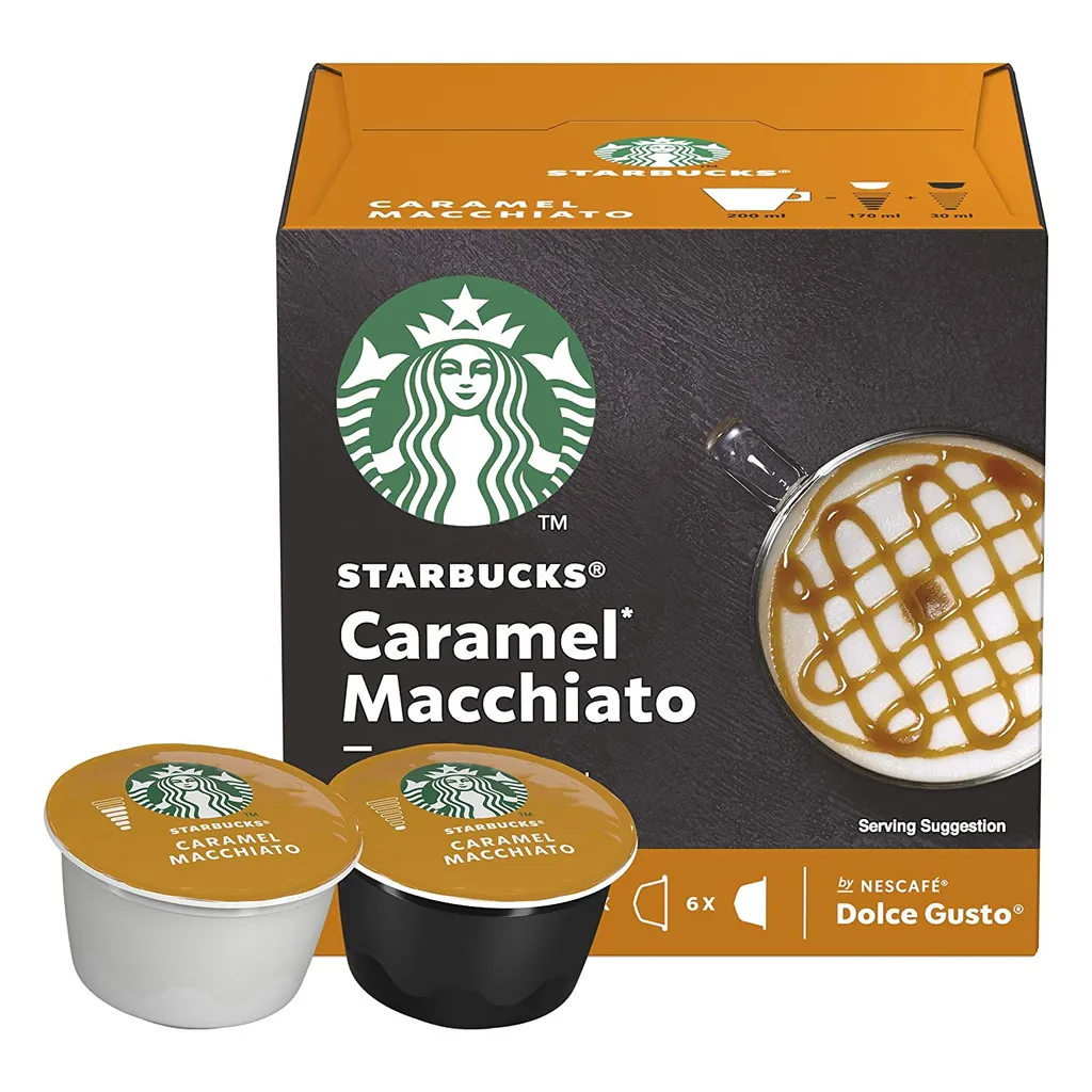 Nestlé® Starbucks By Nescafe Dolce Gusto Caramel Macchiato Arabica Kaffee 12 Kapseln 7 Nestlé® Starbucks By Nescafe Dolce Gusto Caramel Macchiato Arabica Kaffee 12 Kapseln – Bild 5