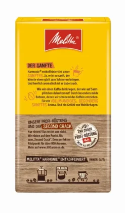 MELITTA Filterkaffee Harmonie Entkoffeiniert Gemahlener Röstkaffee 12x500g Sanft 9 MELITTA Filterkaffee Harmonie Entkoffeiniert Gemahlener Röstkaffee 12x500g Sanft -Kaffeegetränkeladen 19c9150f6894da0b5b1188ca97751391